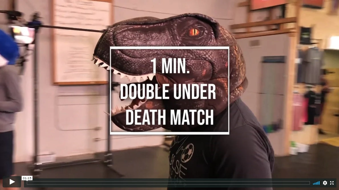 Double Under Death Match: Shark vs. T-Rex