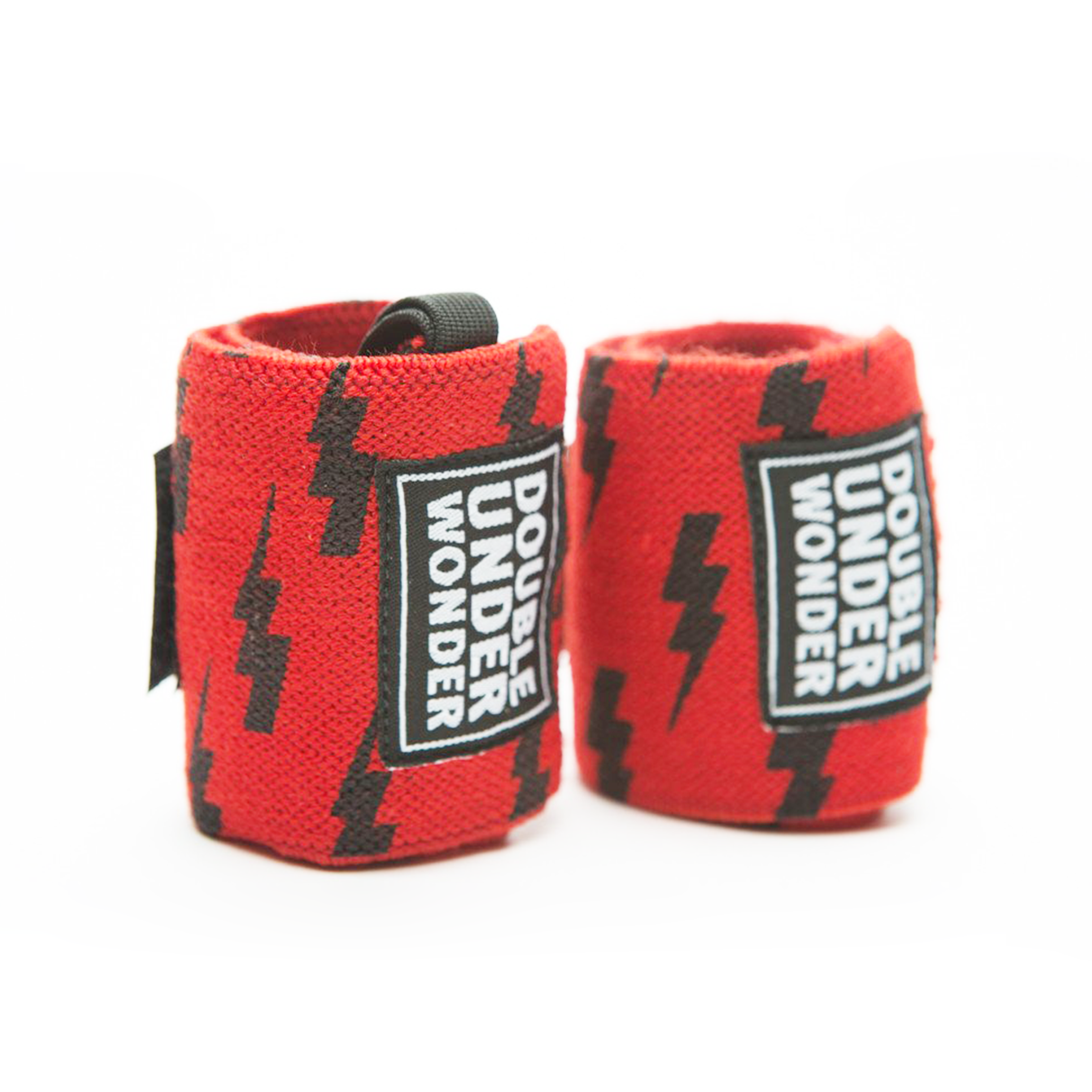 Red & Black Lightning Wrist Wrap